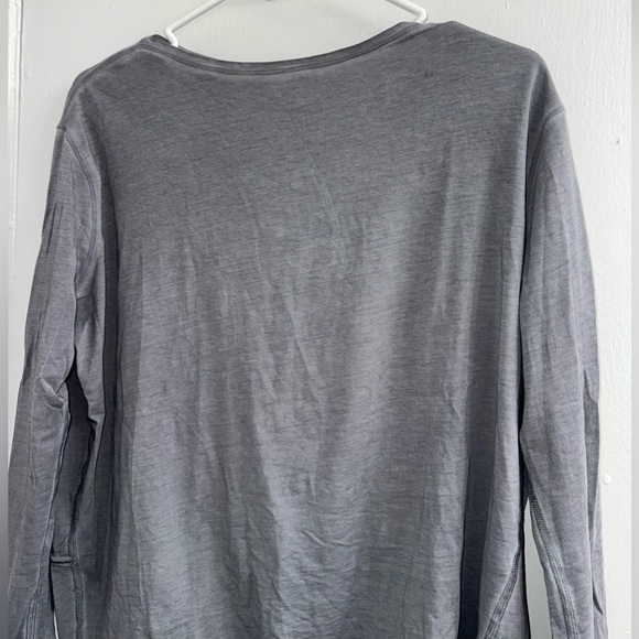Lululemon Back In Action Long Sleeve *Fade
Sublimado Pigment Dye Asphalt Grey - Picture 8 of 9